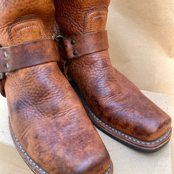 Frye Tan Heeled Boots - Picture 12 of 12